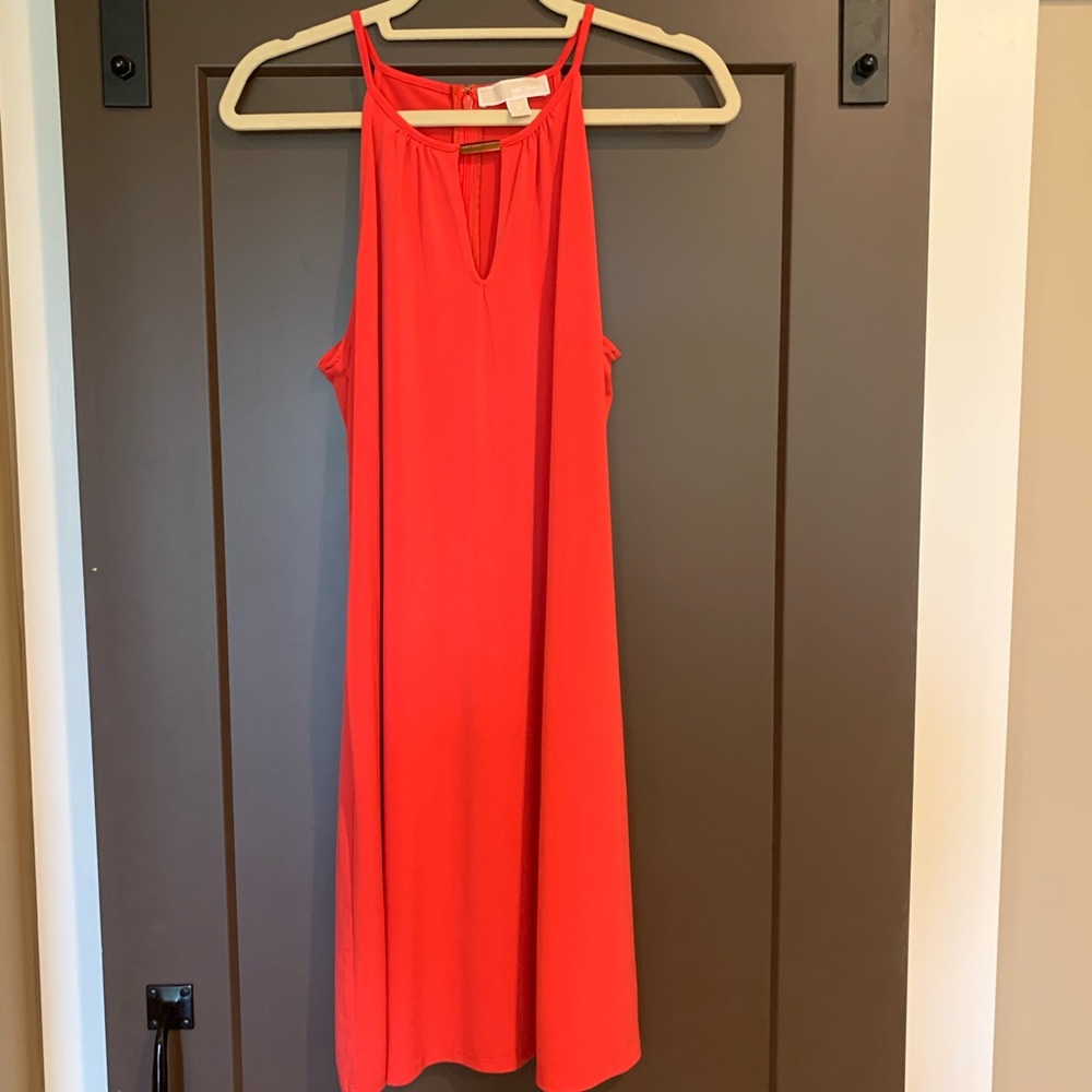 Michael Kors Orange Shift Dress